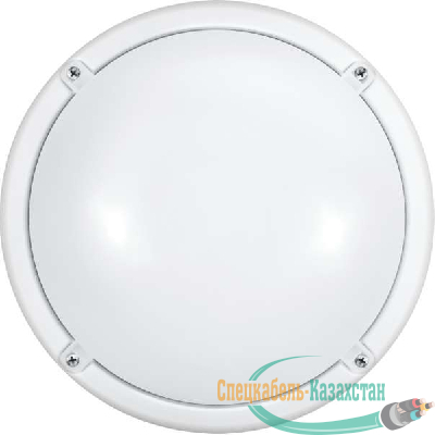 Светильник светодиодный 71 623 OBL-R1-12-4K-WH-IP65-LED-SNRV 12Вт 4000К IP65 (оптико-акустич. датчик) ОНЛАЙТ 71623