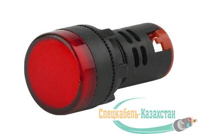 Лампа AD22DS(LED) матрица d22мм 230В красн. ЭРА Б0045615