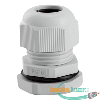 Сальник PG16 (Dпроводника 9-13мм) IP54 КЭАЗ 143108