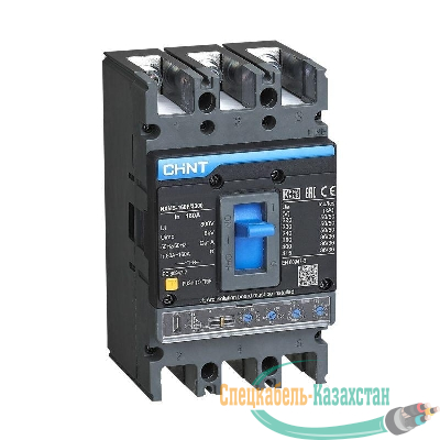 Выключатель автоматический 3п 100А 36кА NXMS-160F с электрон. расцеп. (R) CHINT 264746