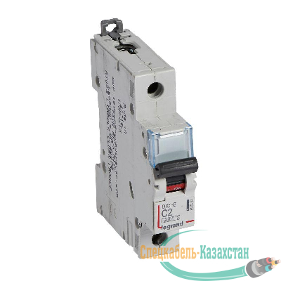 Выключатель автоматический модульный 1п C 2А 6кА DX3-E 6000 1мод. 230/400В Leg 407257