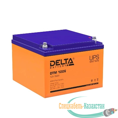 Аккумулятор UPS 12В 26А.ч Delta DTM 1226