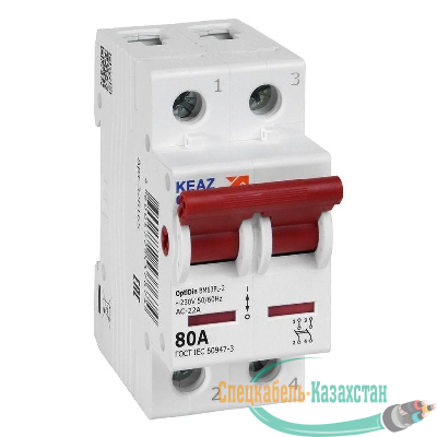 Выключатель нагрузки модульный OptiDin BM63PL-280-УХЛ3 (ВМ63PL) КЭАЗ 328165
