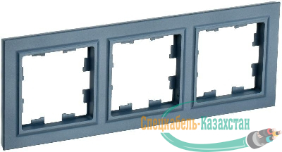 Рамка 3-м BRITE РУ-3-БрМ маренго IEK BR-M32-K35