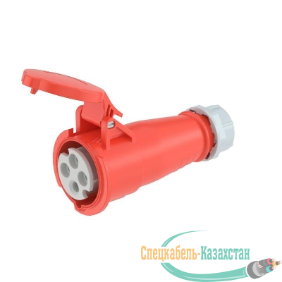 Розетка кабельная 32А 400В 3P+E IP44 DKC DIS3133246
