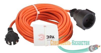 Удлинитель-шнур 1х10м без заземл. 6А IP20 UPx-1-2х0.75-10m ПВС 2х0.75 (бухта) Эра Б0043036