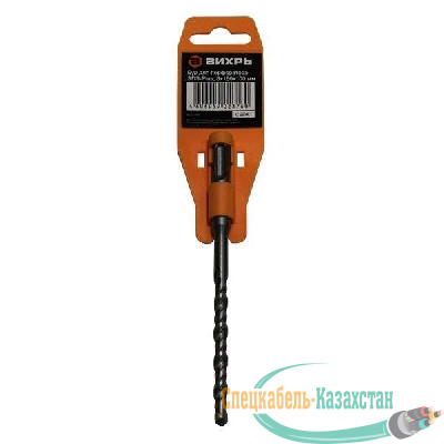 Бур по бетону 8х160х100 SDS-Plus Вихрь 73/10/7/4