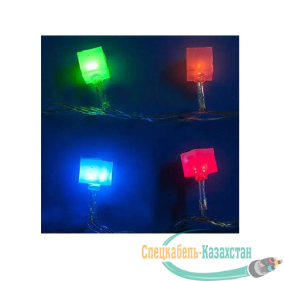 Гирлянда светодиодная «Кубики» ULD-S0700-050/DTA MULTI IP20 CUBES-1 с контроллером 50LED (дл.7м) Uniel 7932