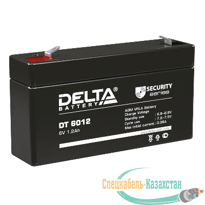 Аккумулятор 6В 1.2А.ч Delta DT6012