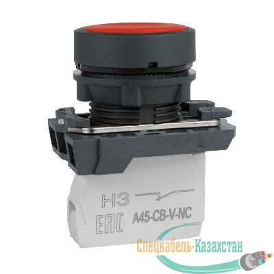 Кнопка OptiSignal D22 C5-P-401 красн. пластик 1НЗ XB5AA42 КЭАЗ 332182
