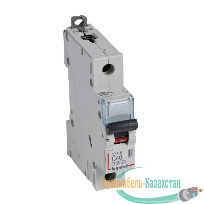 Выключатель автоматический модульный 1п C 40А 6кА DX3-E 6000 1мод. 230/400В Leg 407267
