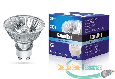 Лампа галогенная JCDRC 220В 50Вт GU10 Camelion 5560