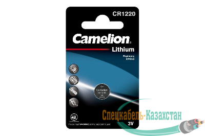 Элемент питания литиевый CR CR1220 BL-1 (блист.1шт) Camelion 3071