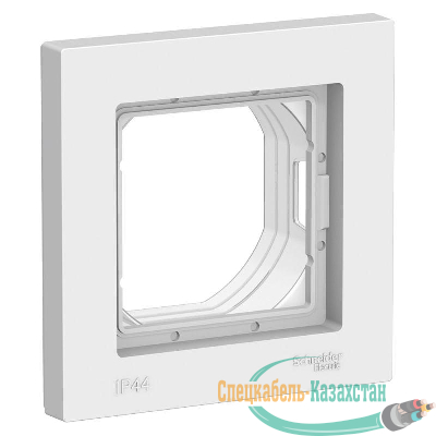 Рамка 1-м ATLAS DESIGN AQUA IP44 бел. SchE ATN440101