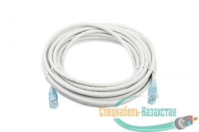 Патч-корд PC-LPM-UTP-RJ45-RJ45-C6-10M-LSZH-GY U/UTP кат.6 LSZH 10м сер. Hyperline 41843