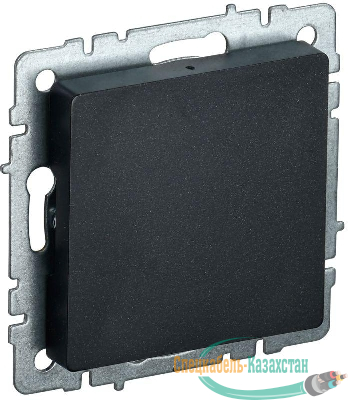 Заглушка c суппортом BRITE МЗ10-БрЧ механизм черн. IEK BR-PL10-K02