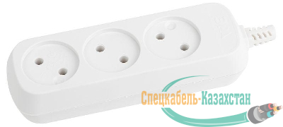 Колодка удлинителя 3-м без заземл. KX-3 Эра Б0028331
