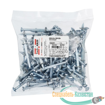 Дюбель-гвоздь монтажный 4.5х60 (уп.1кг) Tech-KREP 104760