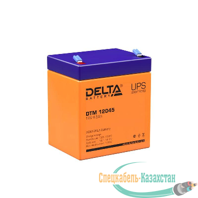 Аккумулятор 12В 4.5А.ч. Delta DTМ 12045