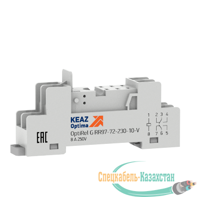 Розетка для реле OptiRel G RR97-72-230-10-V КЭАЗ 281177