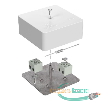 Коробка огнестойкая для кабель-канала 40-0450-FR2.5-4 Е15-Е120 75х75х30 Промрукав 40-0450-FR2.5-4