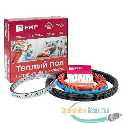 Комплект "Теплый пол" (кабель) 300Вт 21м 2.0кв.м EKF nk-300