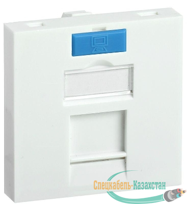 Вставка для 1 мод. Keystone Jack 45х45мм с маркером ITK CS6-12M