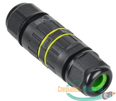 Коннектор кабельный герметичный WTP-302 3 PIN IP68 IEK UWC20-I-D175-3-68