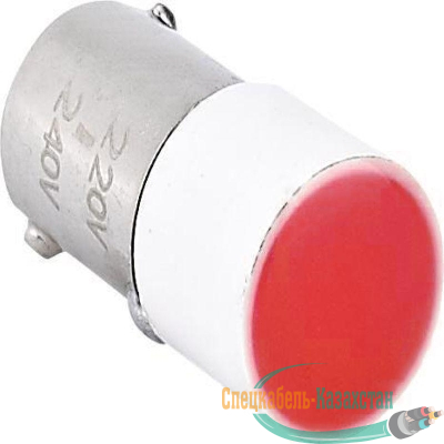 Лампа BA9s для NP2 красн. светодиод. матрица AC/DC 220В CHINT 576739