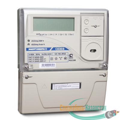 Счетчик CE303 S31 543 JAVZ 3ф 5-10А класс точн. 0.5S/0.5 многотариф. Энергомера 101004003011793