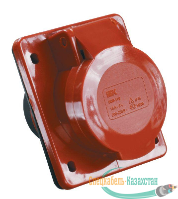 Розетка СП 16А 380В 3P+E ССИ-414 IP44 ИЭК PSR42-016-4