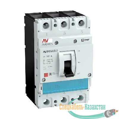 Выключатель автоматический 3п 160А 35кА AV POWER-1/3 TR AVERES EKF mccb-13-160-TR-av