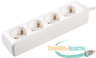Удлинитель 4х3м с заземл. 16А IP20 У04 2P+PE ИЭК WYP10-16-04-03-Z-N