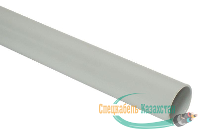 Труба гладкая ПВХ жесткая d40мм сер. (дл.3м) IEK CTR10-040-K41-024I