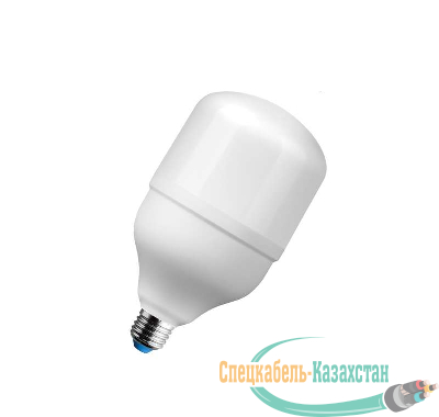 Лампа светодиодная высокомощная HWLED 80Вт 220В E27 6500К (переходник с E27 на E40 в комплекте) КОСМОС LksmHWLED80WE2765