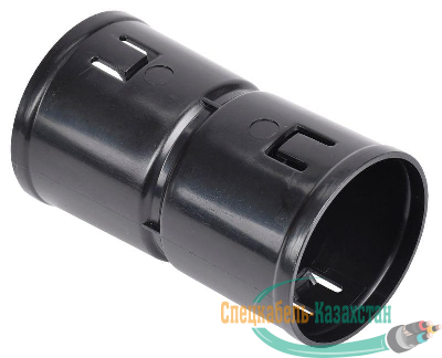 Муфта соединительная для двустенной трубы d63 ELASTA IEK CTA12D-M063-K02-R