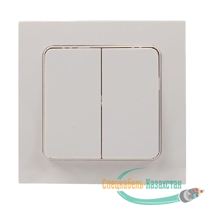 Выключатель 2-кл. Стокгольм 10А бел. PROxima EKF EXV10-023-10