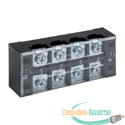 Терминал клеммный TB-4504 до 4.5кв.мм 45А 4 клеммные пары EKF tb-4504