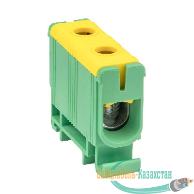 Клемма силовая вводная КСВ 16-50кв.мм жел./зел. EKF plc-kvs-16-50-y-green