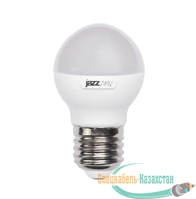 Лампа светодиодная PLED-SP-G45 7Вт шар 3000К тепл. бел. E27 540лм 230В JazzWay 1027863-2