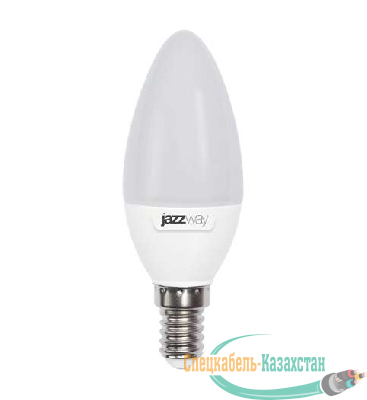 Лампа светодиодная PLED-SP C37 7Вт свеча 3000К тепл. бел. E14 530лм 230В JazzWay 1027818-2