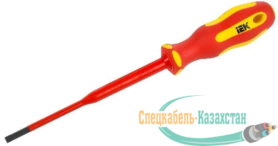 Отвертка диэлектрическая SL3.5х100 Т2 ARMA2L 5 IEK A2L5-SC30-T2-SL-35-100