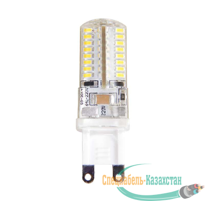 Лампа светодиодная PLED-G9 7Вт капсульная 4000К бел. G9 400лм 220В JazzWay 1039095B