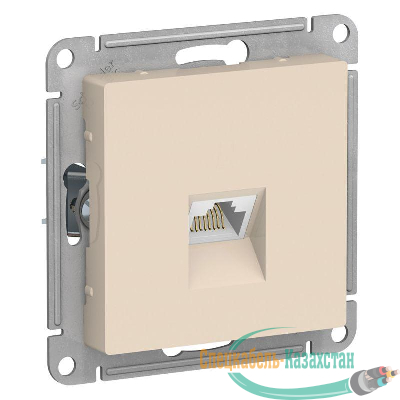 Механизм розетки компьютерной ATLAS DESIGN RJ45 беж. SchE ATN000283