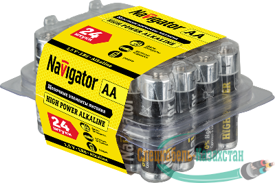 Элемент питания алкалиновый AA/LR6 94 786 NBT-NE-LR6-BOX24 (уп.24шт) Navigator 94786
