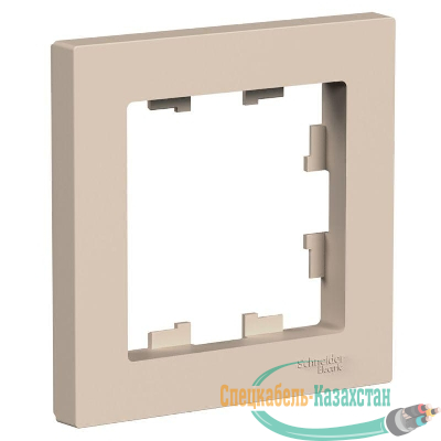 Рамка 1-пост. AtlasDesign песочн. SE ATN001201