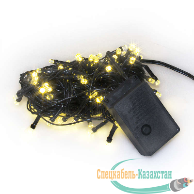 Гирлянда "Кристалл" DC-ILD120-CGL 120LED 12м 220В с контроллером зол. Shlights 4690601042798