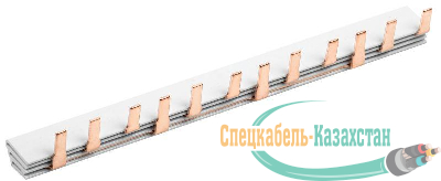 Шина соединительная PIN 3п 63А 12 мод. (дл.22см) ИЭК YNS21-3-063-22-12