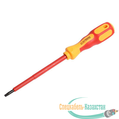 Отвертка "Электрика" SL4 100мм REXANT 12-4712