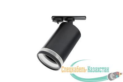 Светильник трековый PTR 38 под лампу GU10 BL 230В IP20 для диммир. ламп черн. JazzWay 5052277